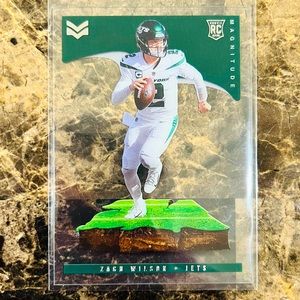 ZACH WILSON ROOKIE CARD CHRONICLES NEW YORK JETS NFL